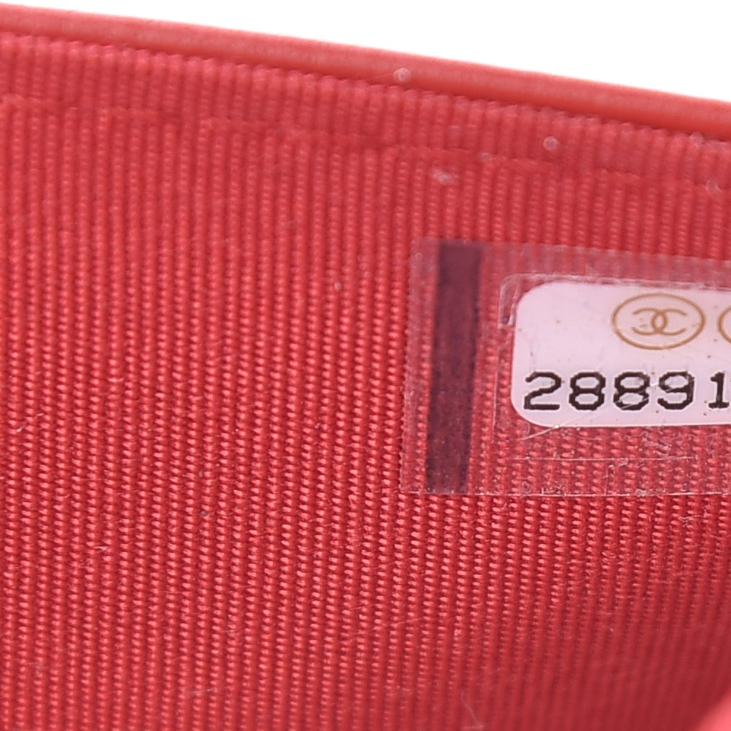 Caviar Quilted Boy Wallet On Chain WOC Red