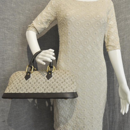 Louis Vuitton Mini Monogram Alma Long Kaki 2 of 8