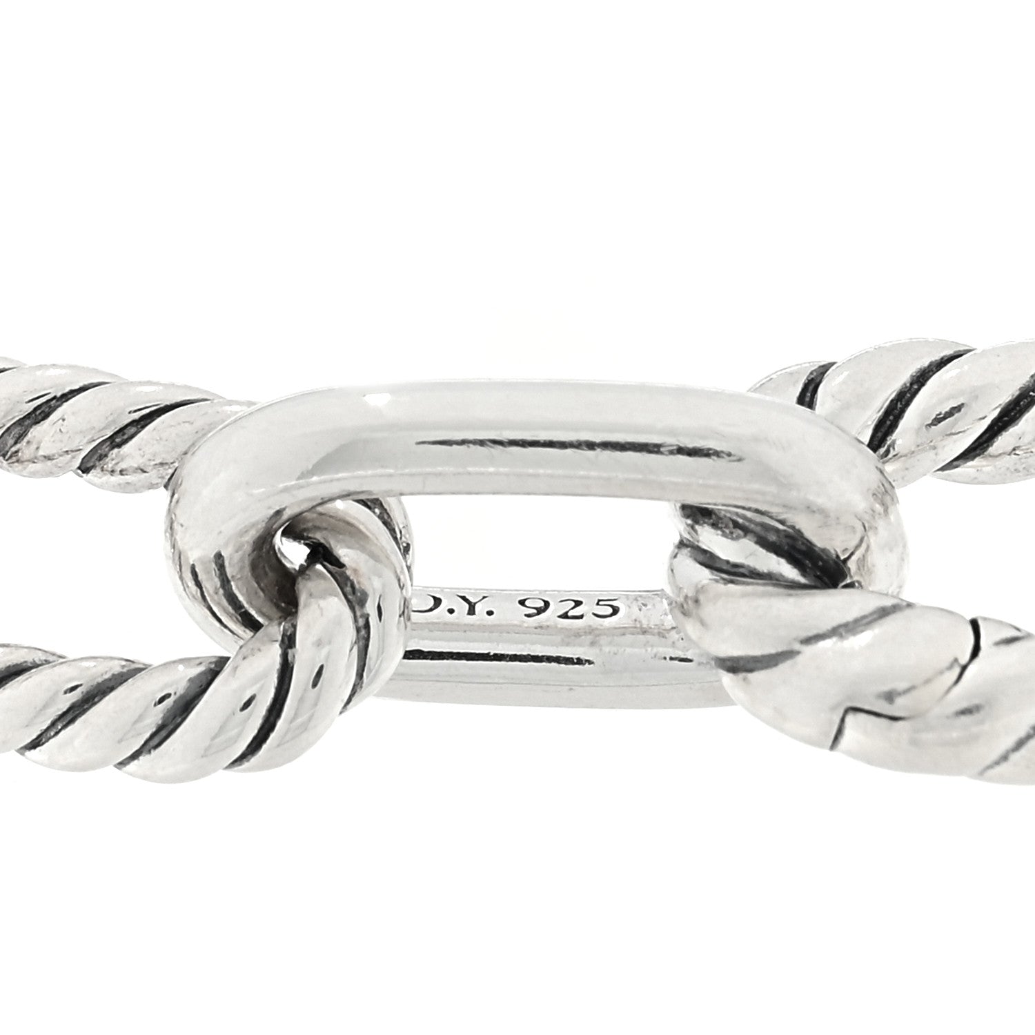 David Yurman Sterling Silver 8.5mm Madison Chain Bracelet 3 of 3