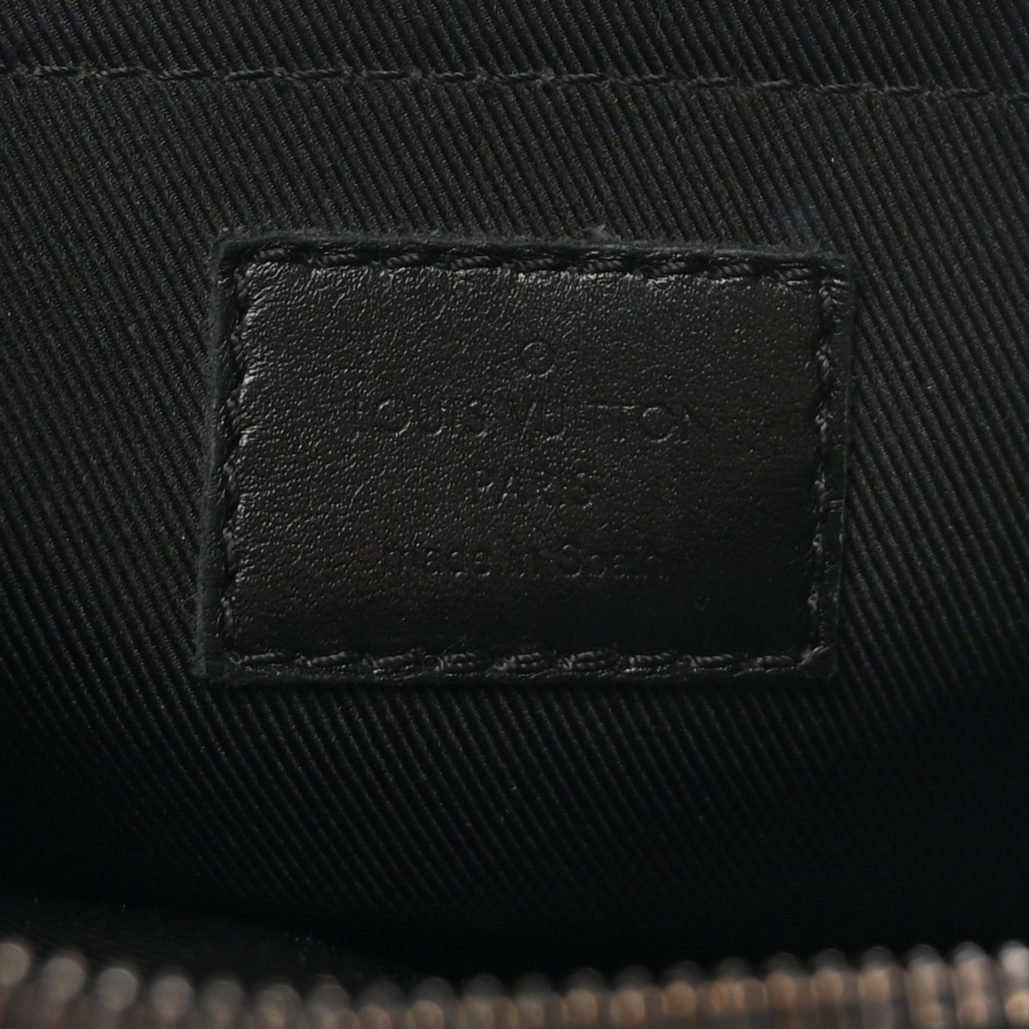 Louis Vuitton Taurillon Monogram Steamer Messenger Black 6 of 9