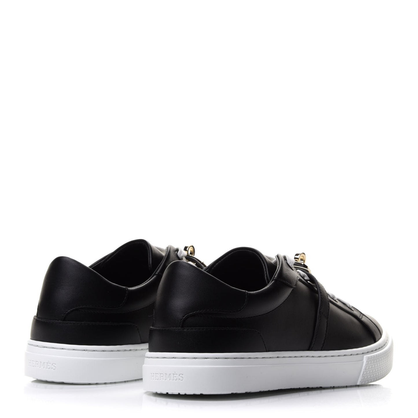 Calfskin Day Sneakers 37 Black