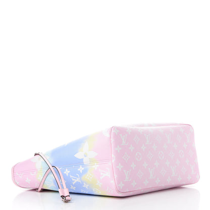 Louis Vuitton Monogram Escale Neverfull MM Pastel 5 of 11