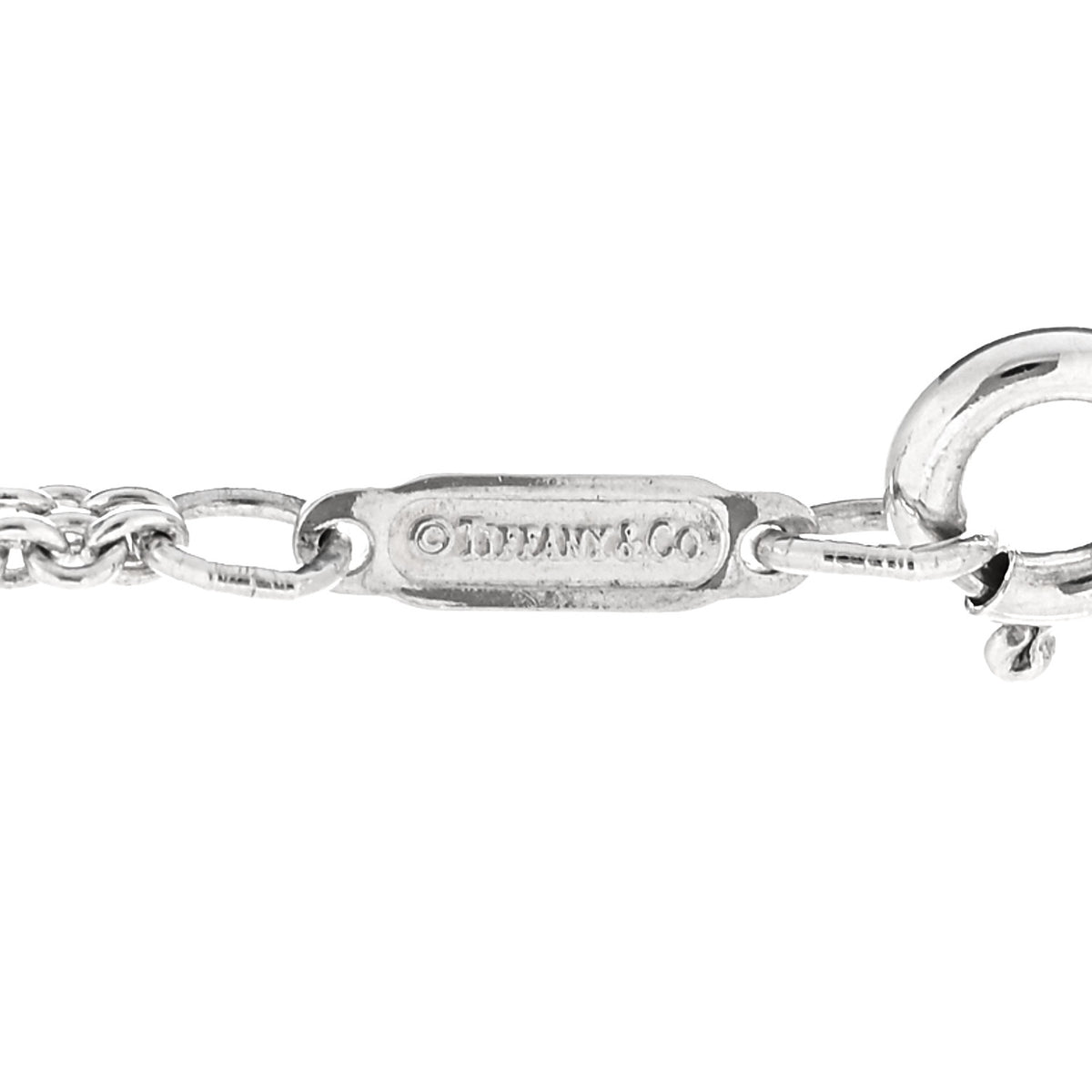 Sterling Silver Figure 8 Pendant Necklace