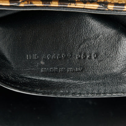 Saint Laurent Calfskin Y Quilted Monogram Small Loulou Chain Satchel Leopard 8 of 11