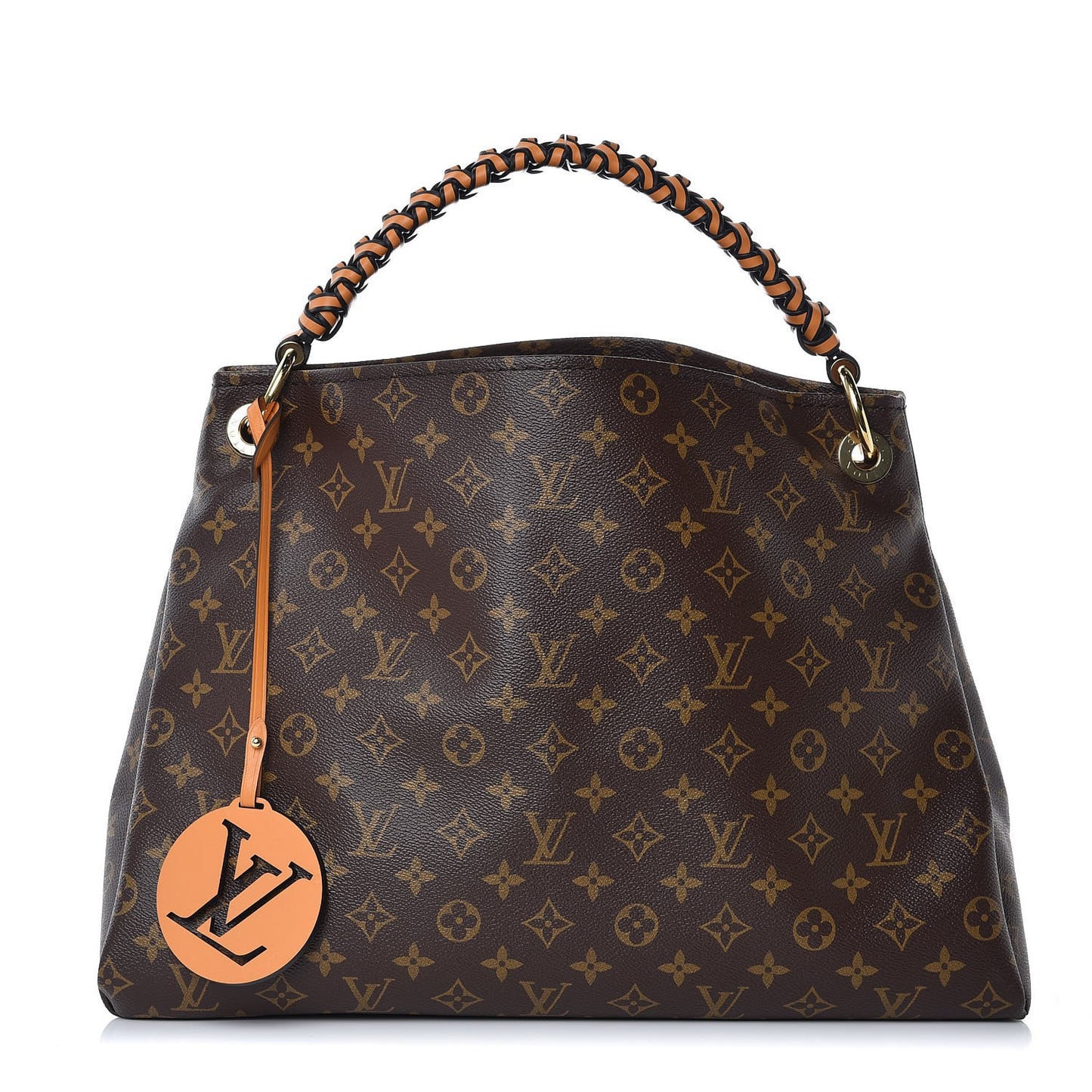 Monogram Braided Artsy MM Safran Imperial