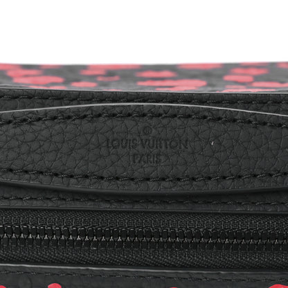 Louis Vuitton LV X YK Taurillon Monogram Handle Soft Trunk Black Red 8 of 13
