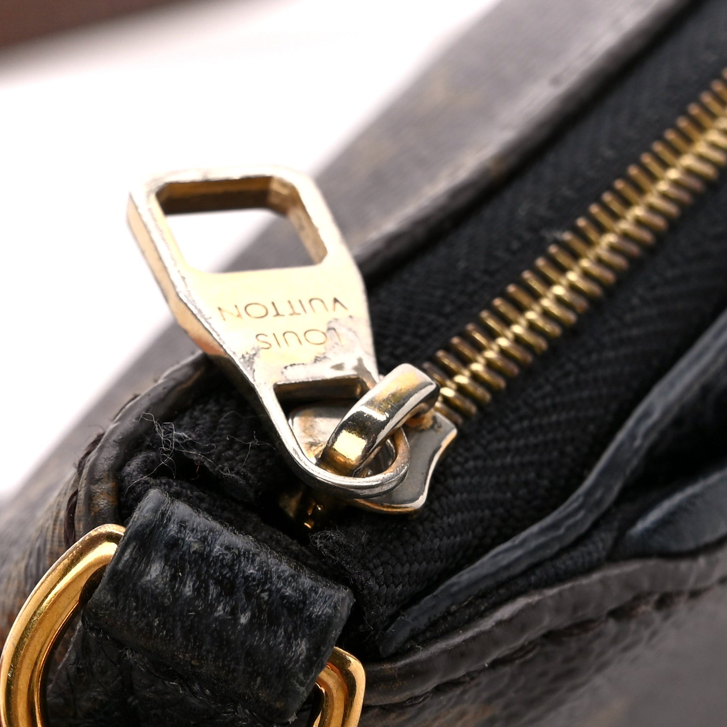 Monogram Pallas Clutch Black