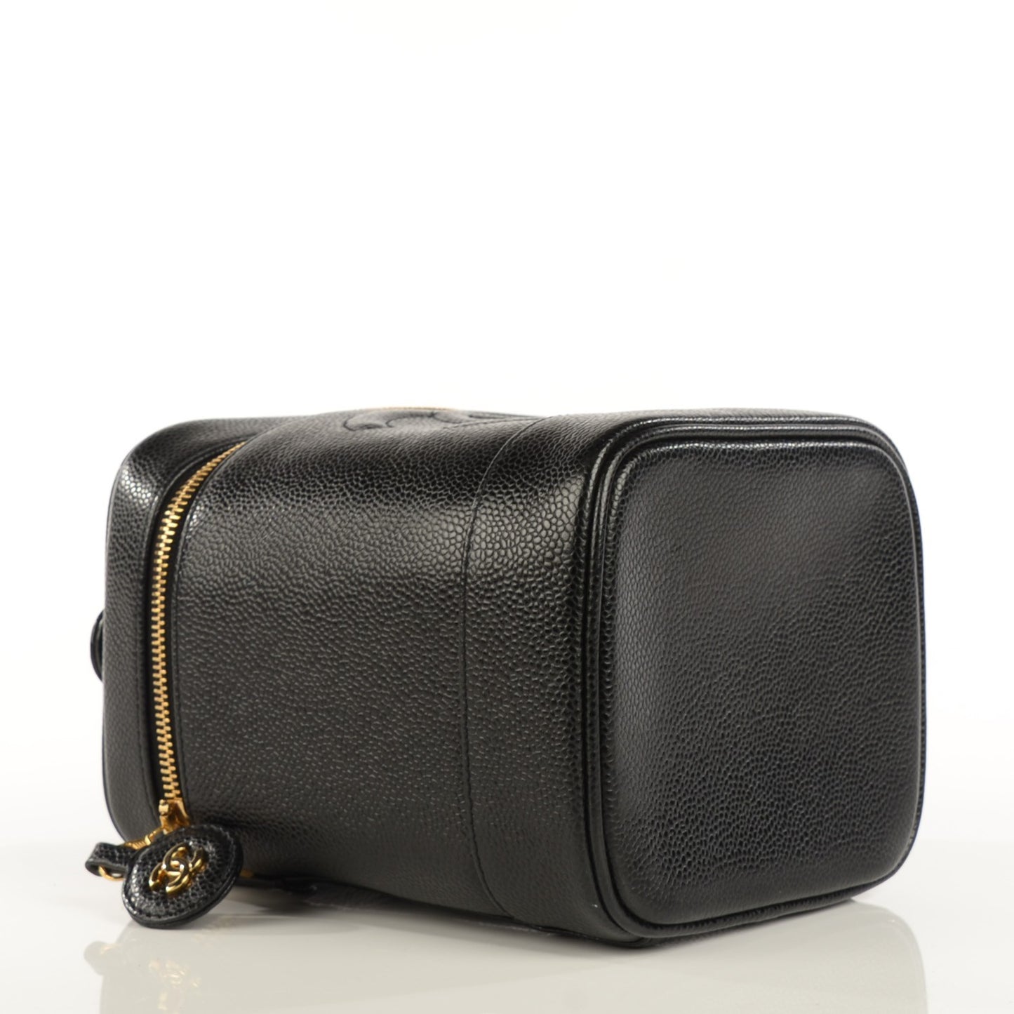Caviar Cosmetic Vanity Bag Black