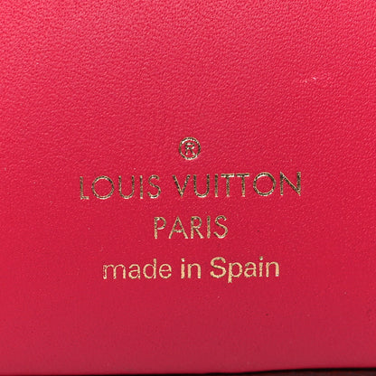 Louis Vuitton Monogram 2021 Christmas Animation Hollywood Elizabeth Pencil Pouch Coquelicot 7 of 10