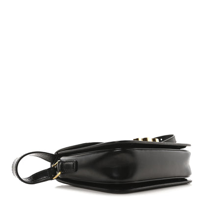 Celine Shiny Calfskin Teen Triomphe Black 4 of 10