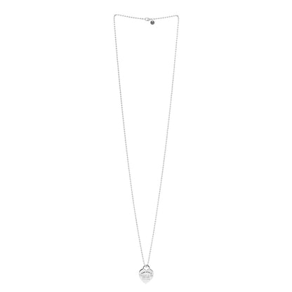 Tiffany Sterling Silver Long Return to Tiffany Heart Pendant Necklace 2 of 4