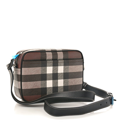 Burberry Canvas Check Paddy Messenger Birch Brown 3 of 8