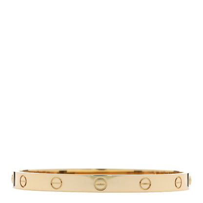 Cartier 18K Yellow Gold LOVE Bracelet 18 2 of 9