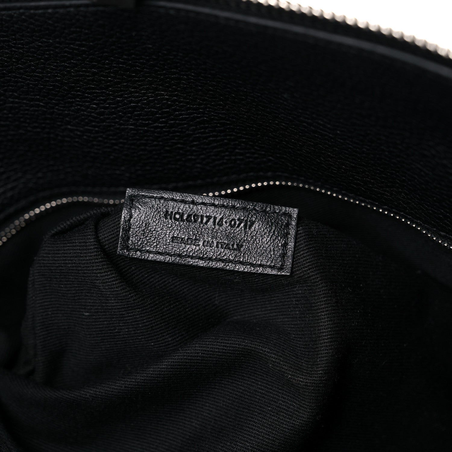Saint Laurent Grained Calfskin Medium Souple Sac De Jour Duffle Black 7 of 19