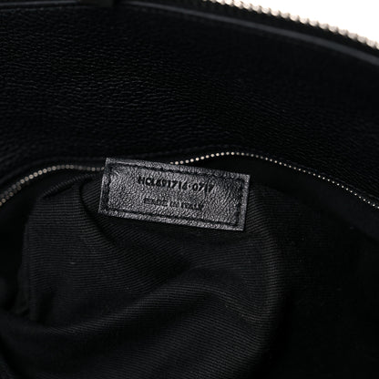 Saint Laurent Grained Calfskin Medium Souple Sac De Jour Duffle Black 7 of 19
