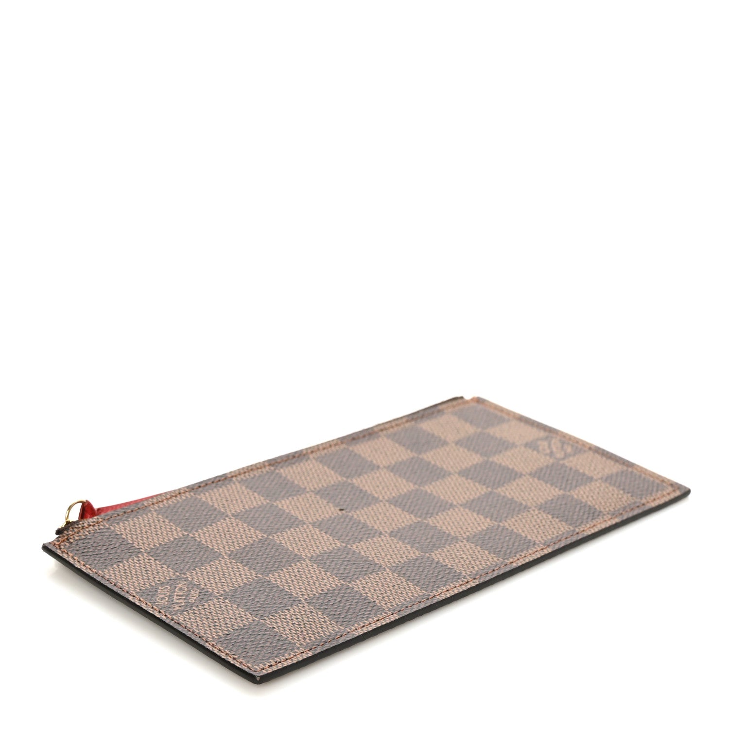 Louis Vuitton Damier Ebene Felicie Chain Wallet Zippered Insert 4 of 6