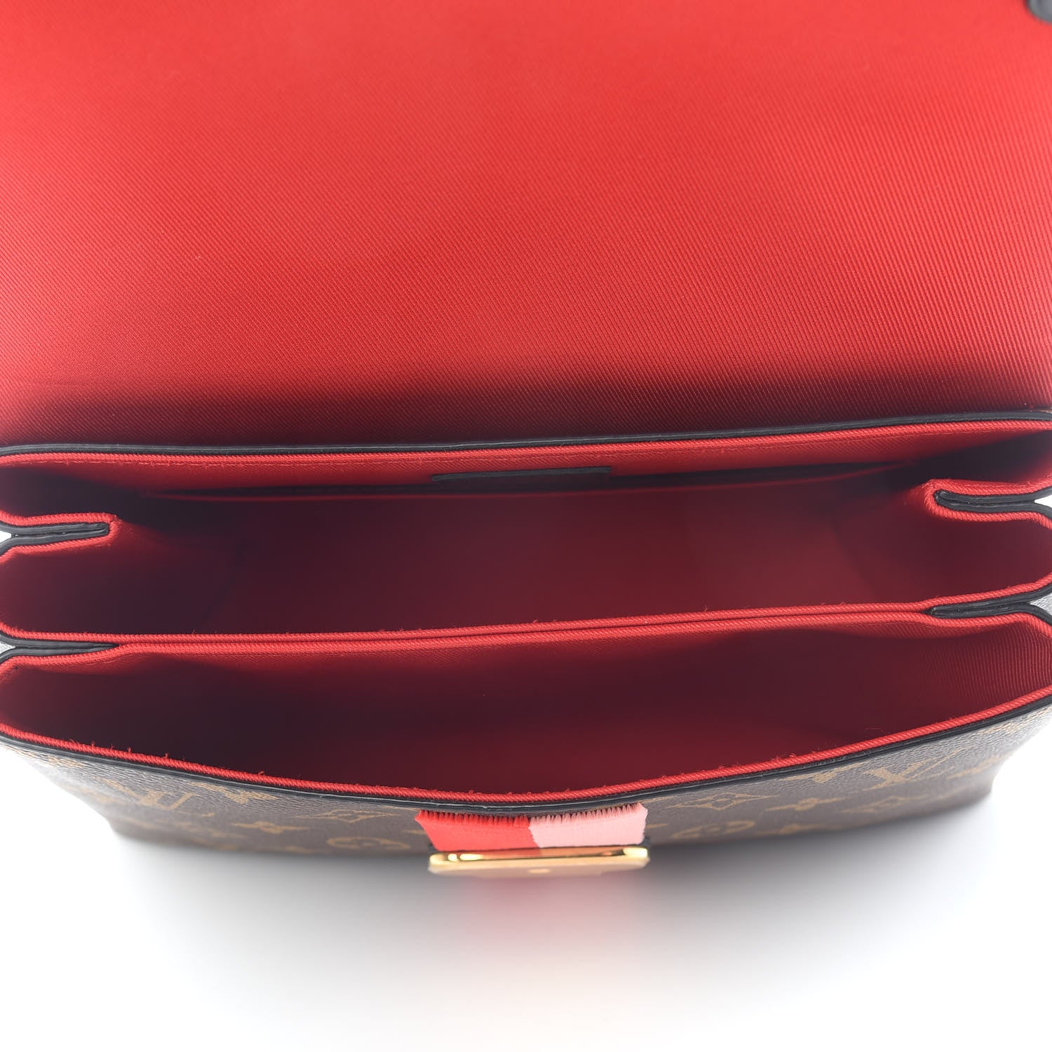Louis Vuitton Monogram Georges BB Coquelicot Peach 5 of 9