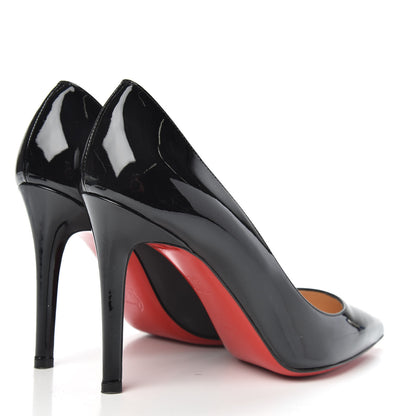 Christian Louboutin Patent Pigalle 100 Pumps 36.5 Black 4 of 9