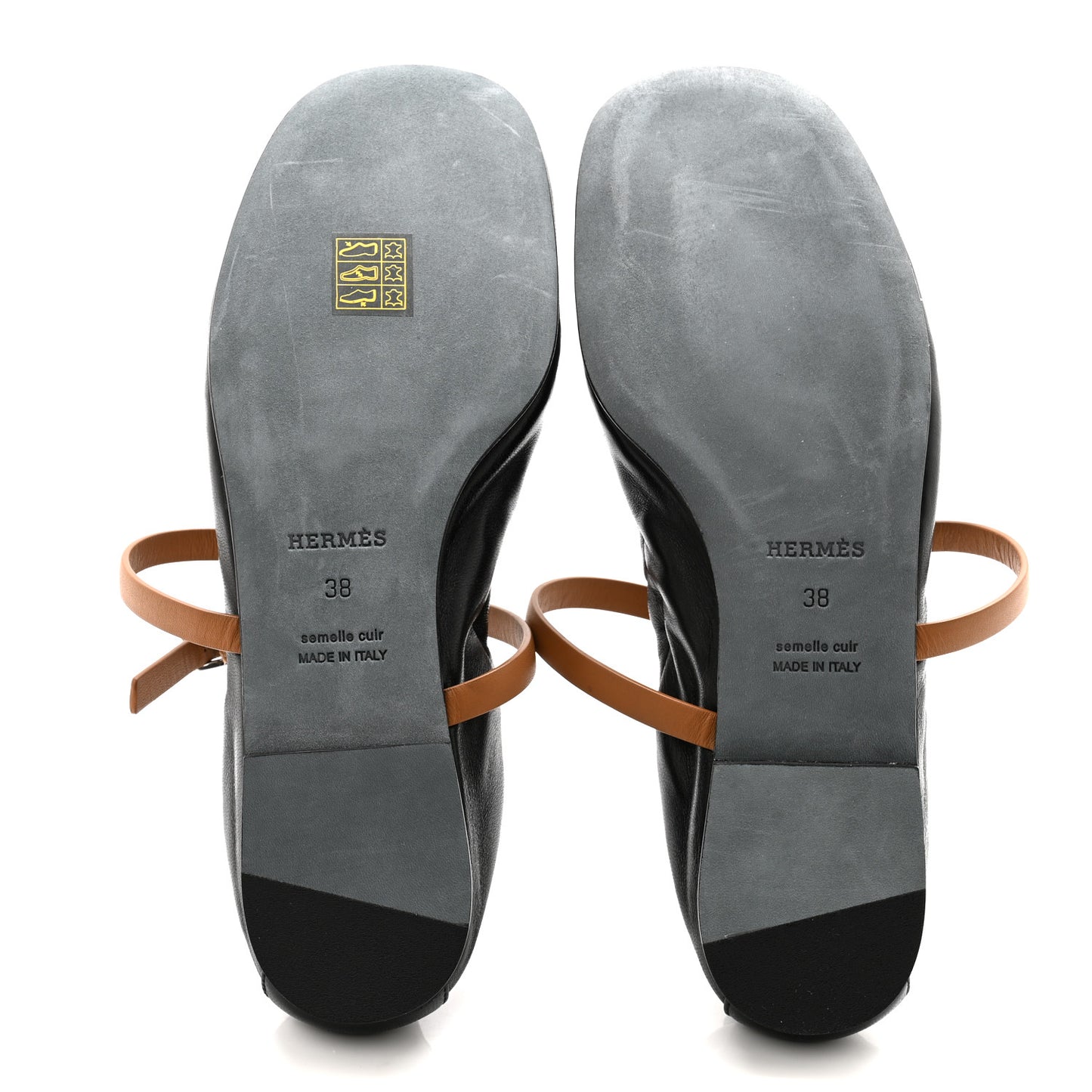 Nappa Jolly Ballet Flats 38 Black Naturel
