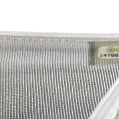 Chanel Caviar Quilted CC French Wallet Light Gray 9 of 15