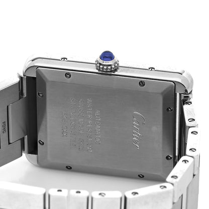 Cartier Stainless Steel 31mm Tank Solo Automatic Watch 4 of 5