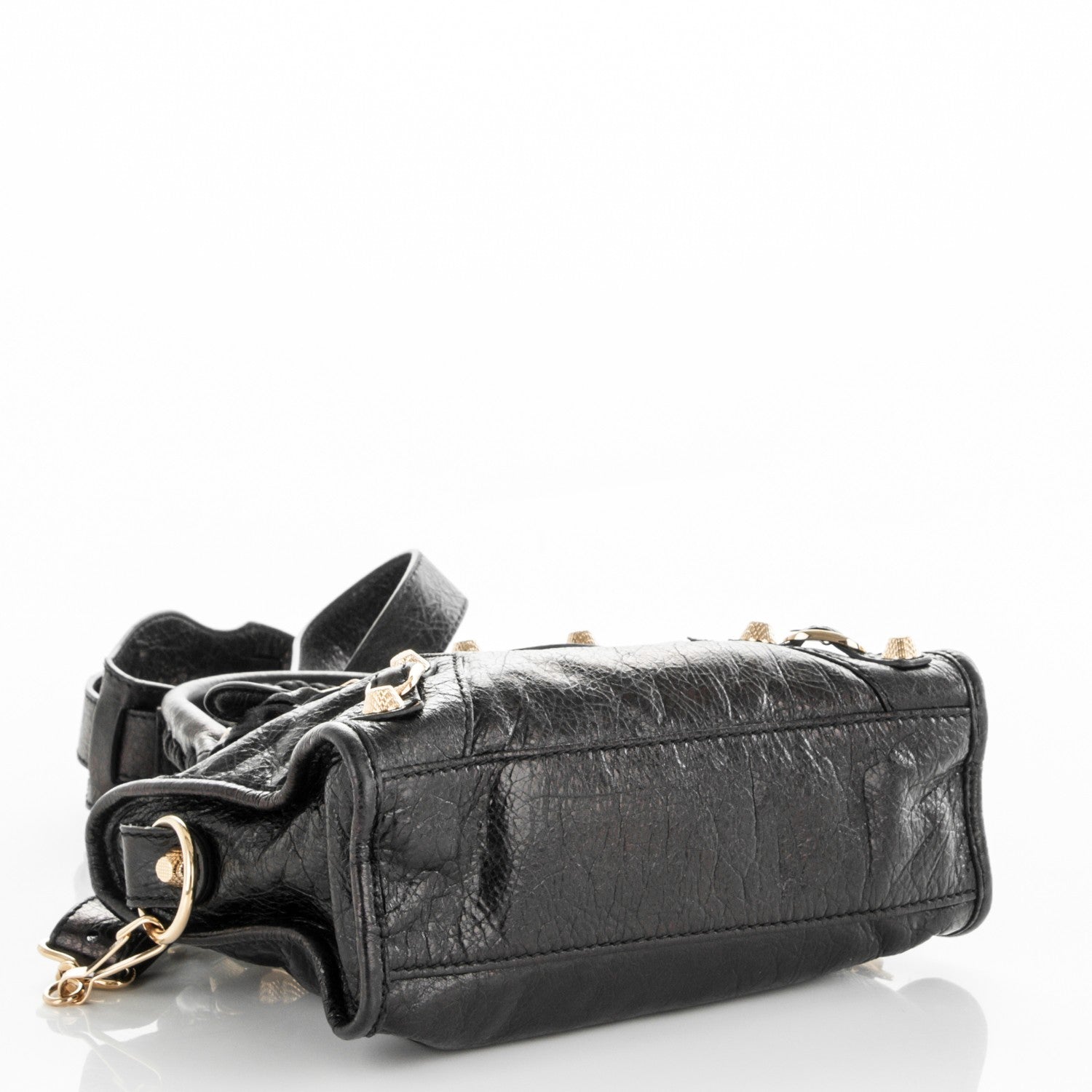 Balenciaga Agneau Giant 12 Gold Hardware Mini City Black 4 of 9
