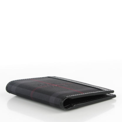 Burberry Horseferry Check Elton Mens Slim Billfold Wallet Charcoal 4 of 8