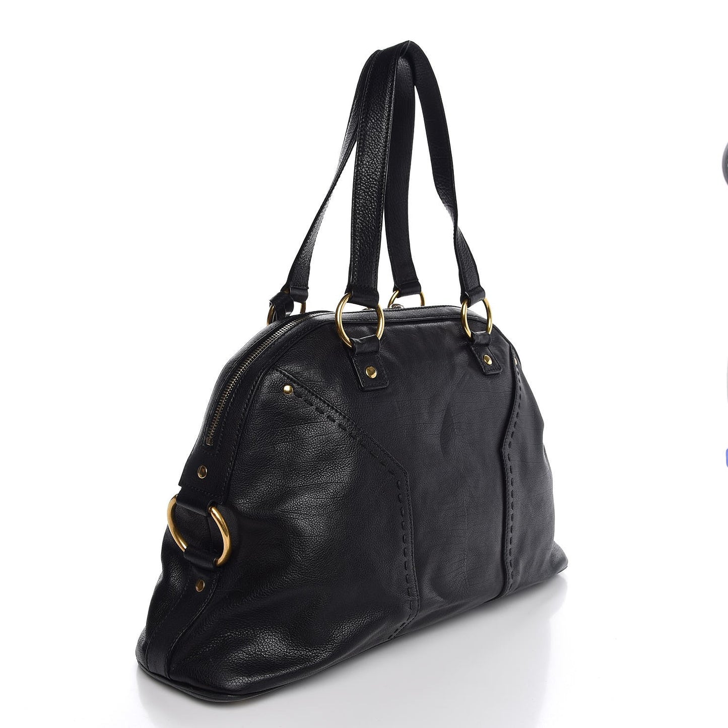 Calfskin Large Muse Black