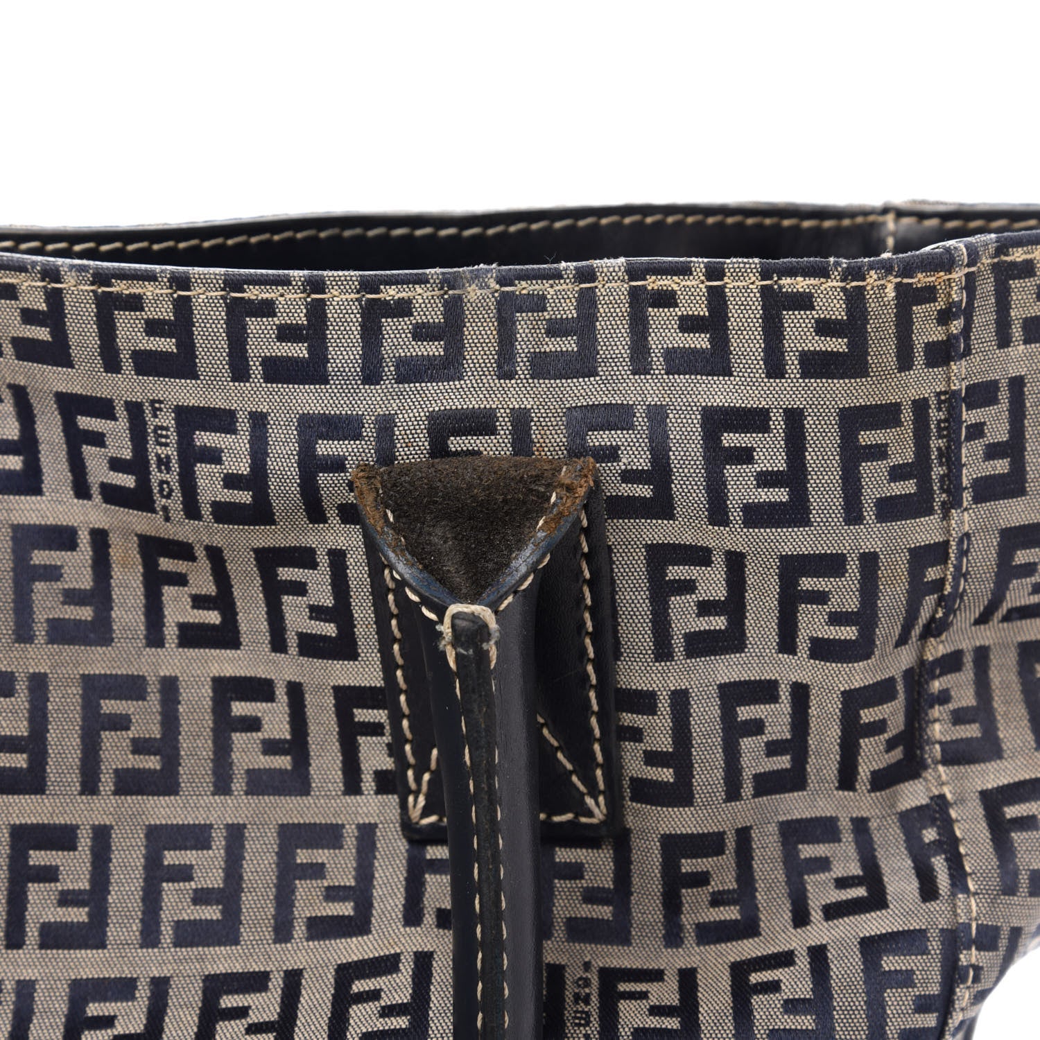 Fendi Zucchino Tote Black 12 of 16