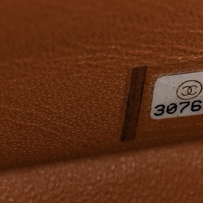 Chanel Lambskin Quilted Mini Rectangular Flap Brown 7 of 10