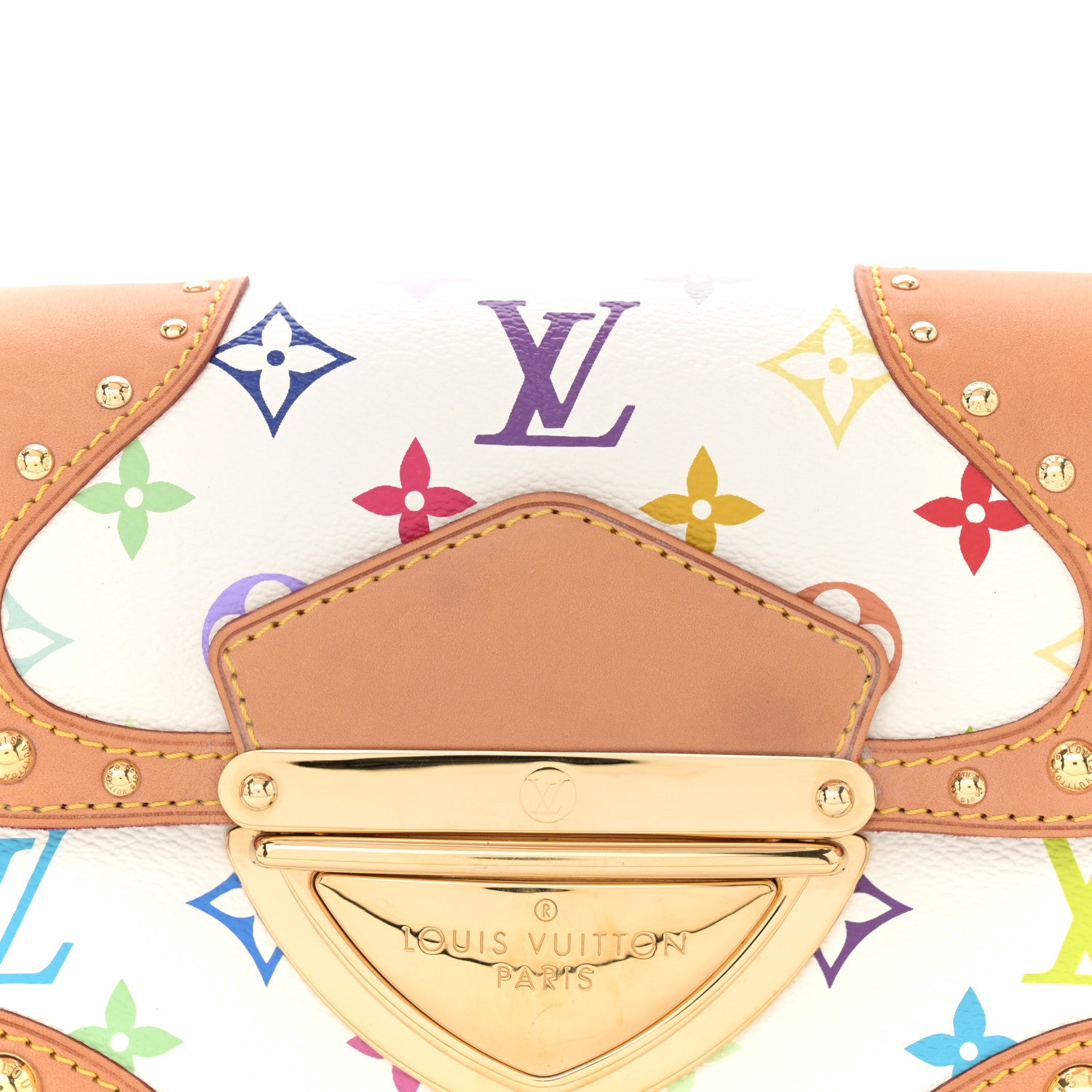 Louis Vuitton Monogram Multicolor Marilyn White 7 of 14