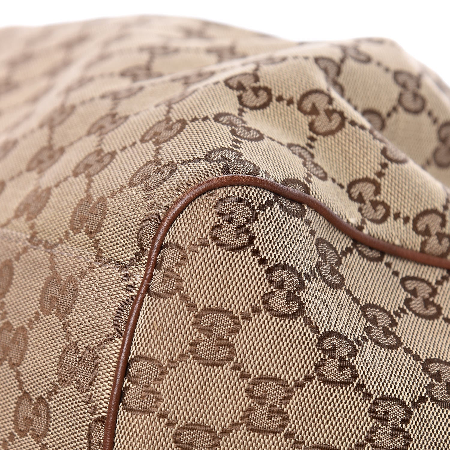 Gucci Monogram Large Sukey Tote Brown 13 of 14