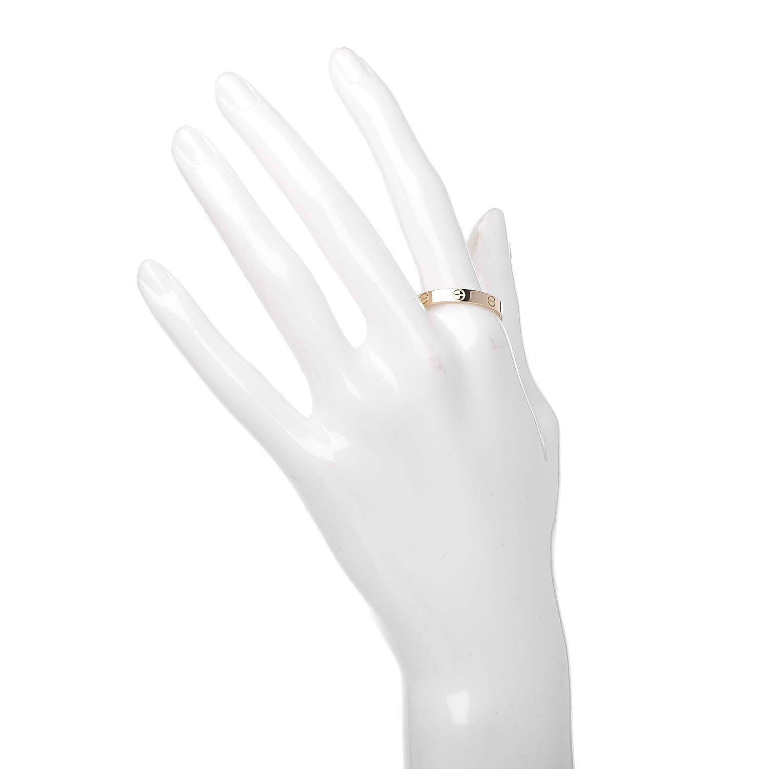 Cartier 18K Yellow Gold 3.5mm LOVE Wedding Band Ring 69 12.75 2 of 5