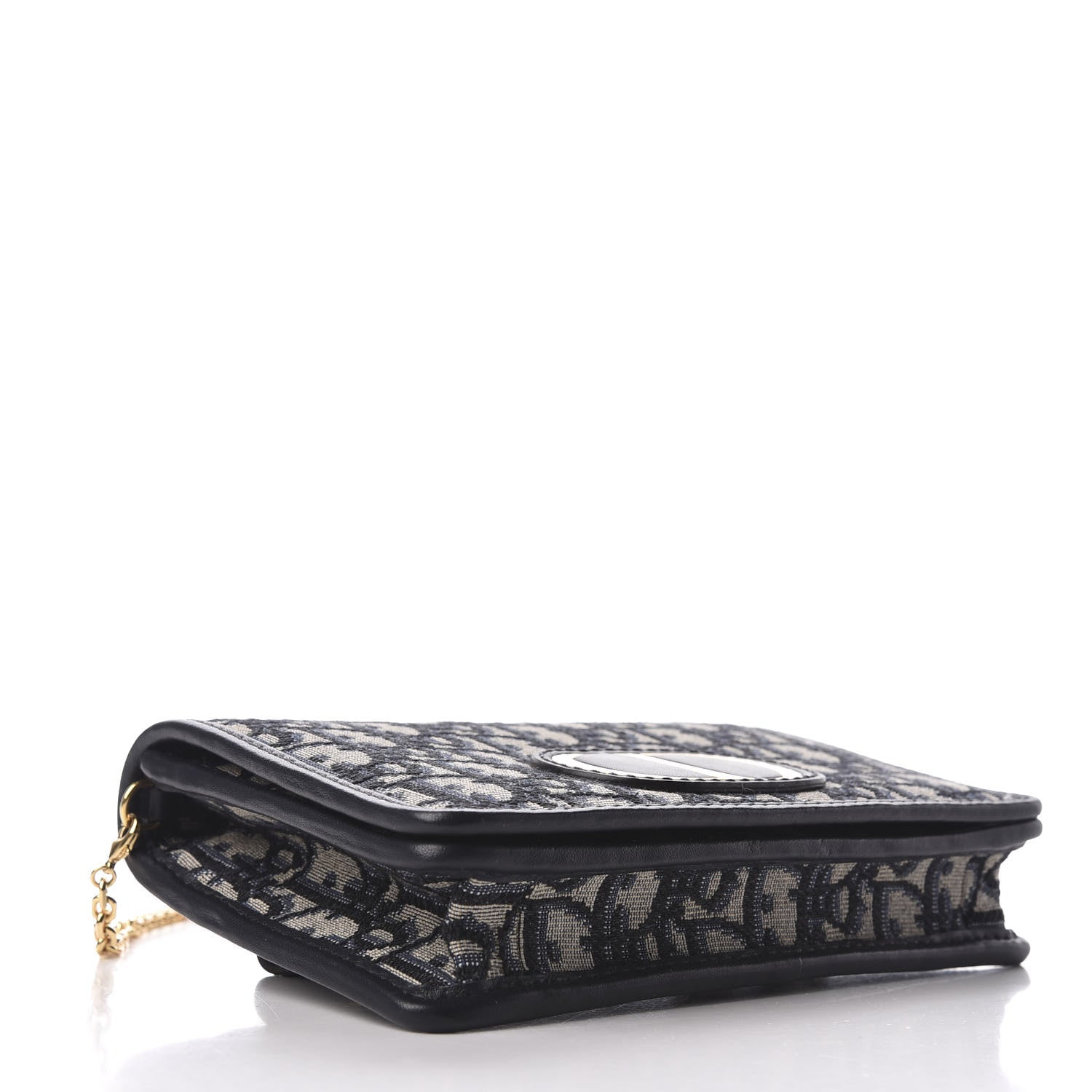 Christian Dior Oblique 30 Montaigne 2-In-1 Pouch Blue 4 of 9