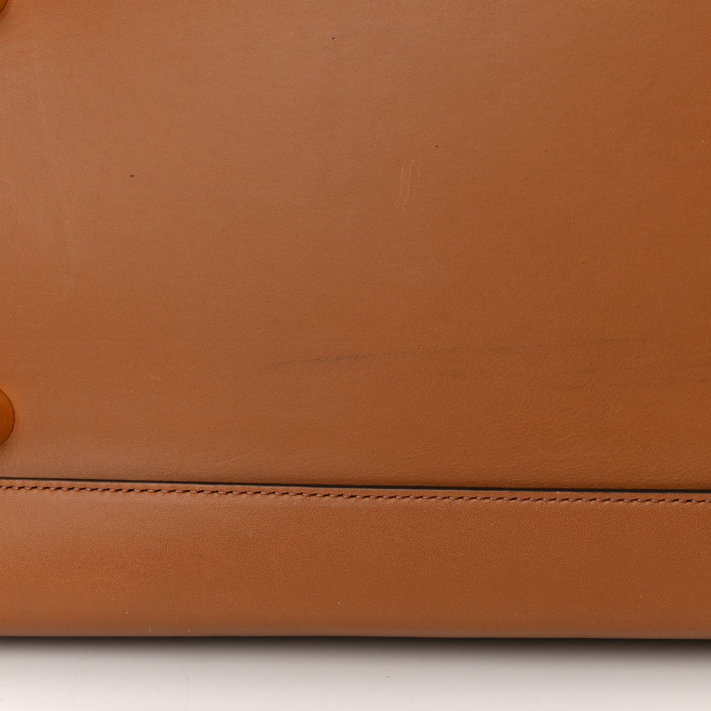Natural Calfskin Large Belt Bag Tan