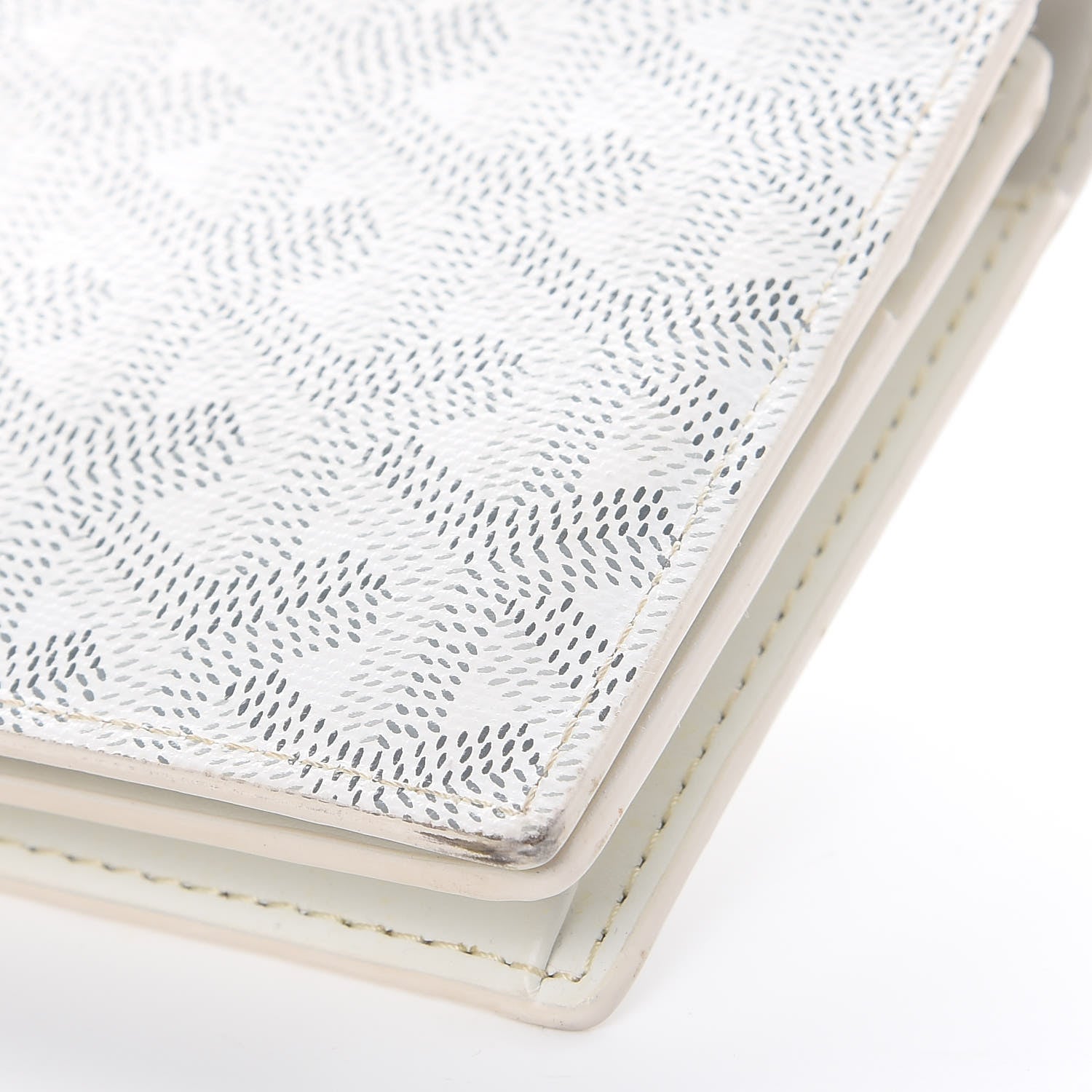 Goyard Goyardine Richelieu Wallet White 8 of 11