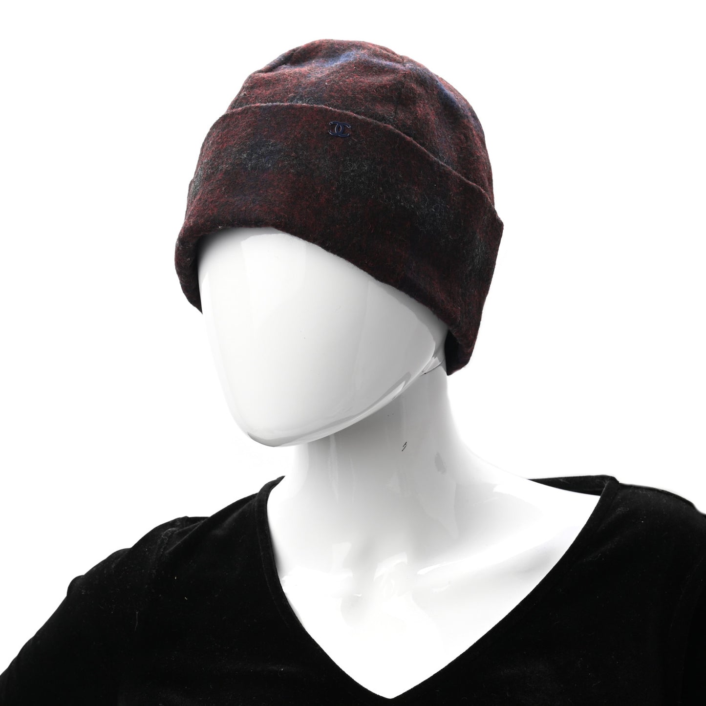 Alpaca CC Beanie M Red Blue Grey