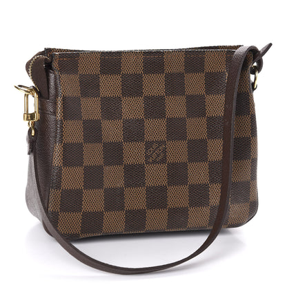 Louis Vuitton Damier Ebene Trousse Make Up Bag Pochette 3 of 10