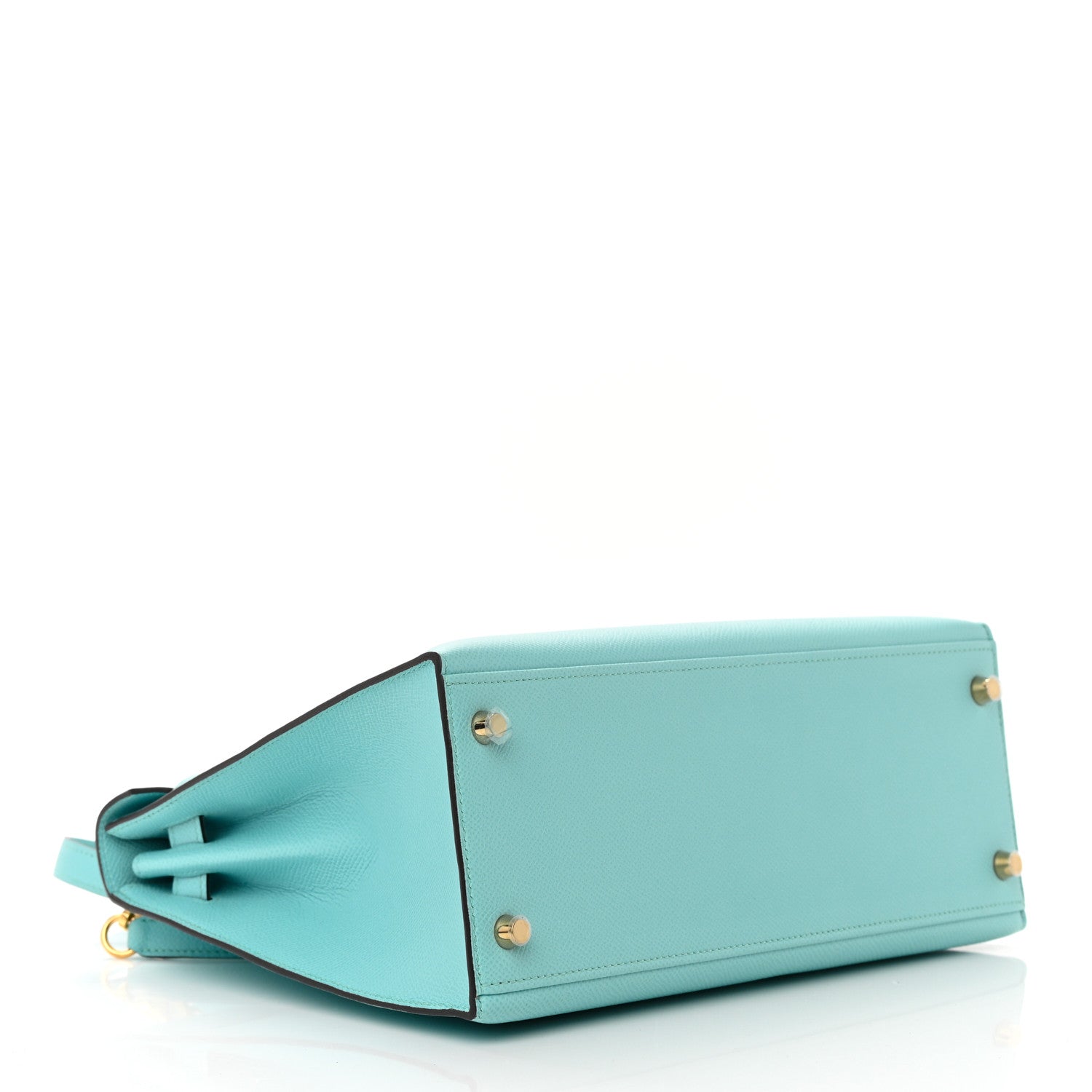 Hermes Epsom Kelly Sellier 28 Bleu Atoll 4 of 14