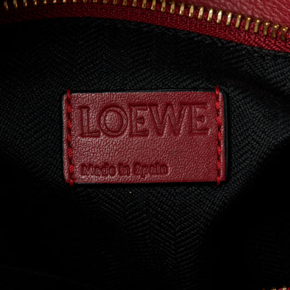 Loewe Calfskin Colorblock Medium Puzzle Bag Red 6 of 12