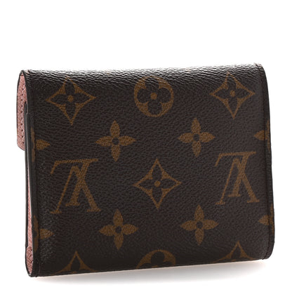 Louis Vuitton Monogram Victorine Wallet Rose Ballerine 3 of 9