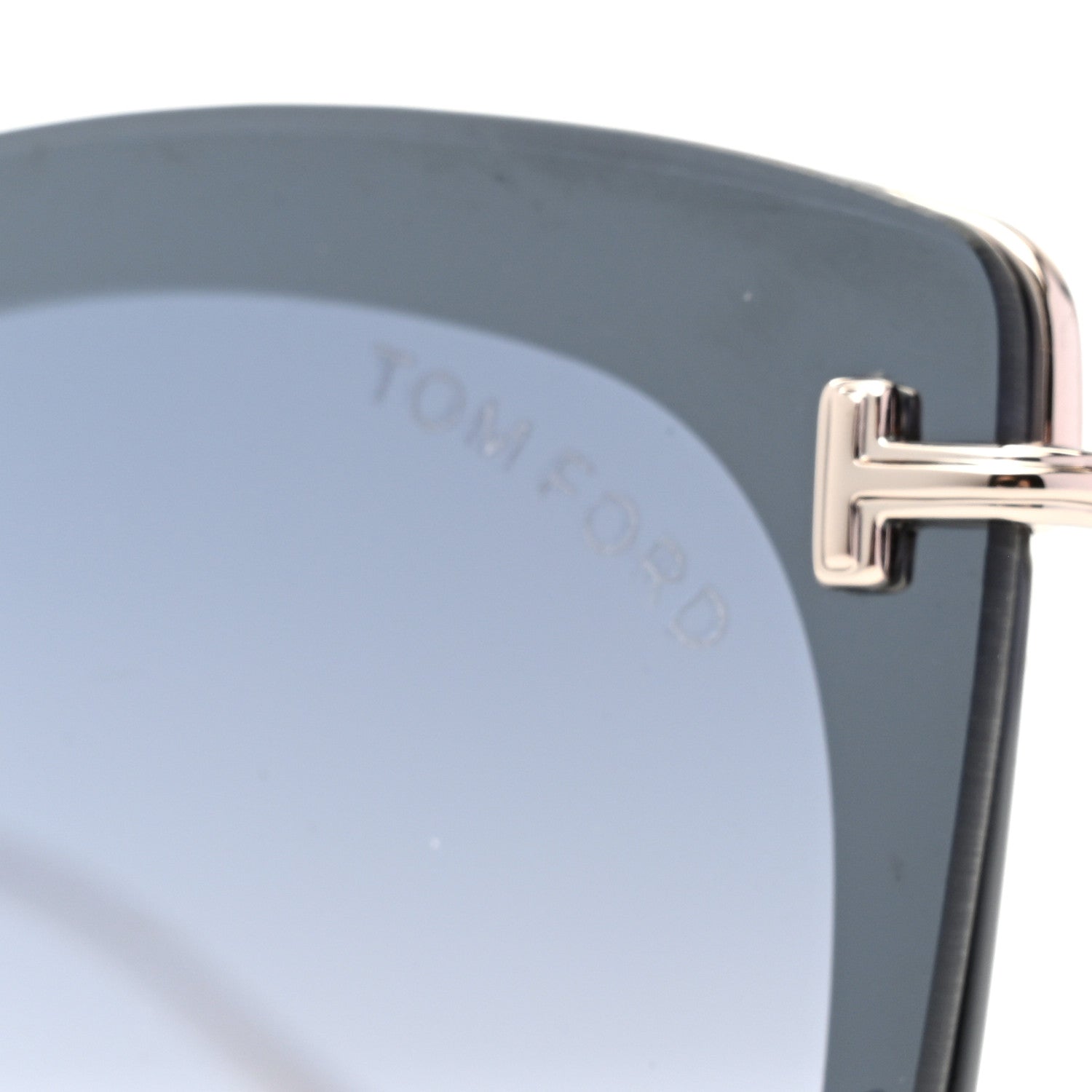 Tom Ford Charlotte Sunglasses TF657 Blue Havana 7 of 8
