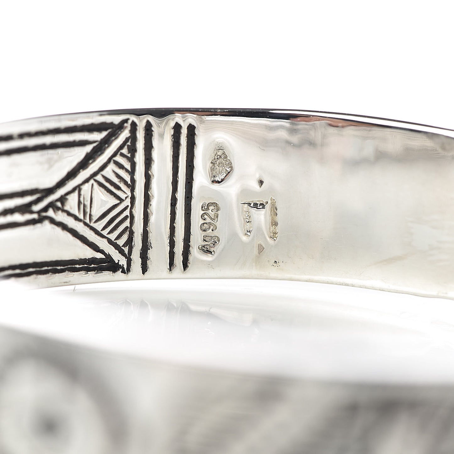 Sterling Silver Touareg Takolte Cuff Bracelet T5