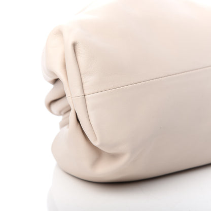 Bottega Veneta Smooth Butter Calf The Pouch Oversized Clutch Mist 5 of 9
