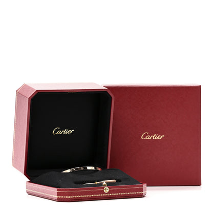 Cartier 18K Pink Gold Small LOVE Bracelet 16 9 of 9
