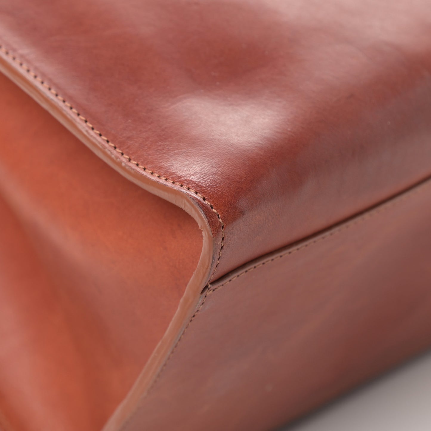 Calfskin Sun Bag Brandy