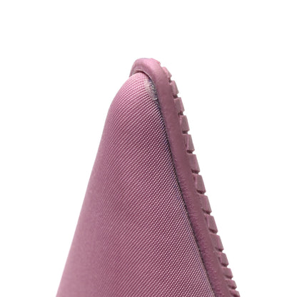 Prada Nylon Flower Pointed Toe 45mm Slingback Pumps 39.5 Primula 10 of 11