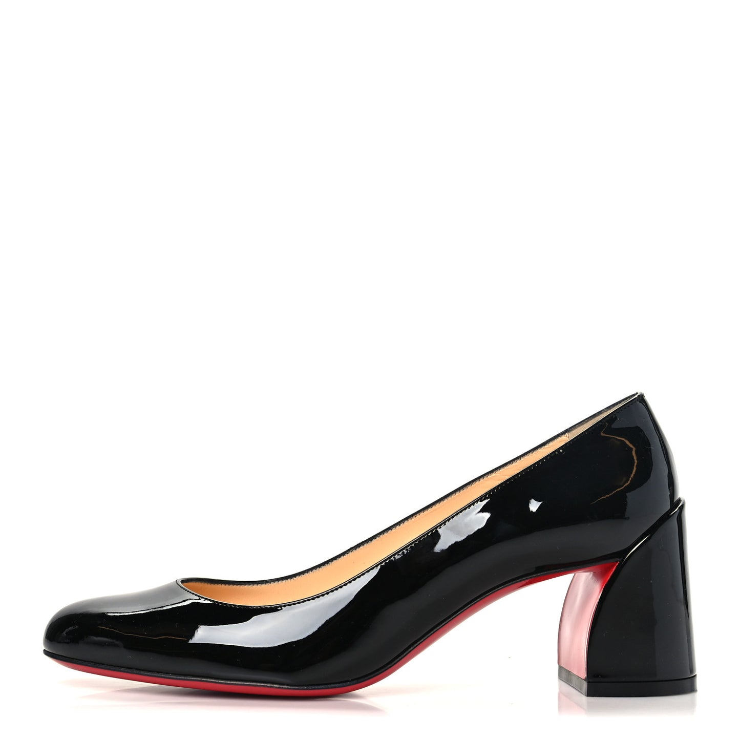 Patent Calfskin Miss Sab 55 Pumps 38 Black