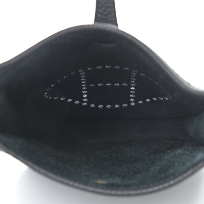 Hermes Taurillon Clemence Evelyne TPM Black 4 of 8