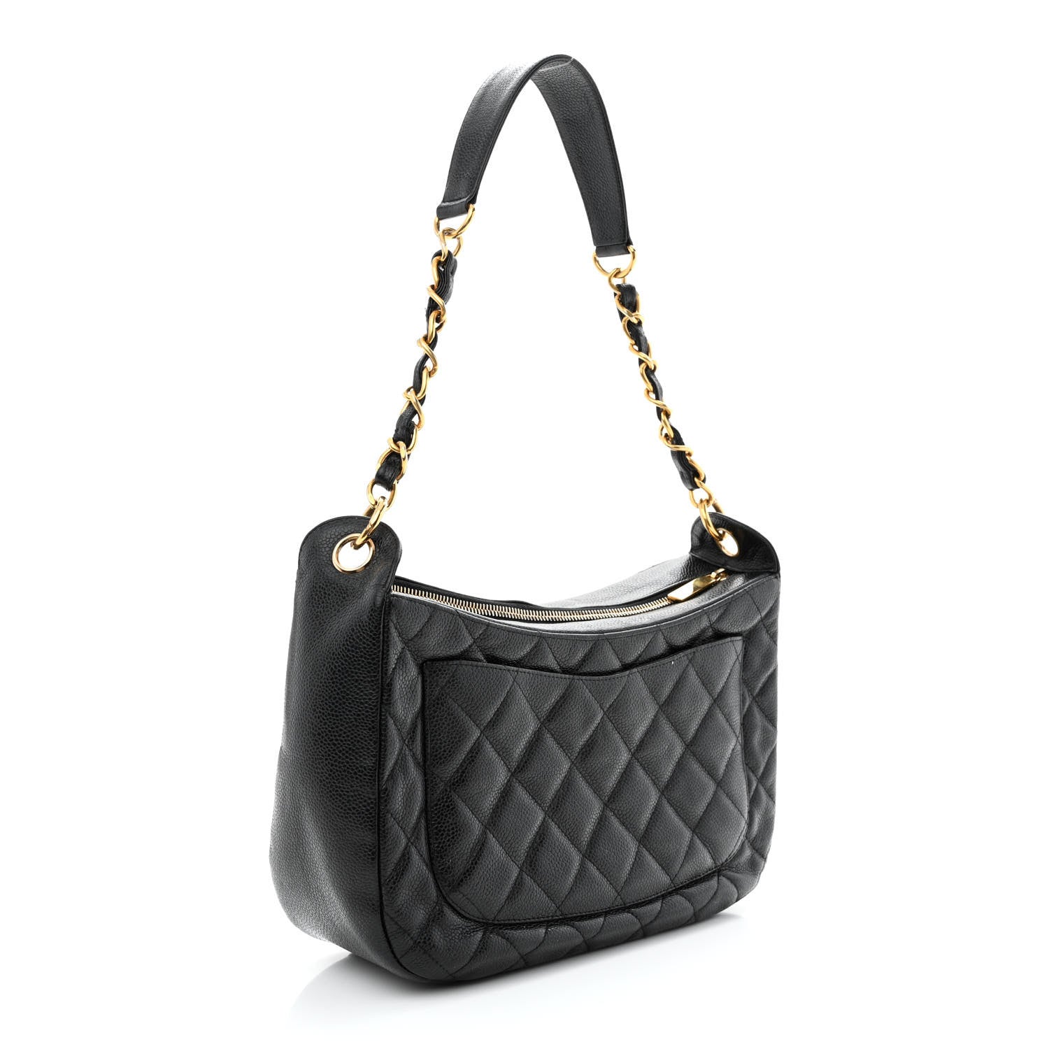 Chanel Caviar Quilted Timeless CC Shoulder Bag Black 3 of 12